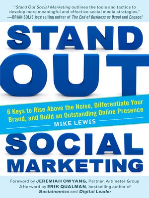 cover image of Stand Out Social Marketing
